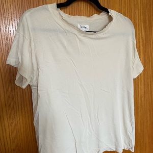 Mate the Label boxy raw neck tee